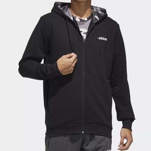 🆕 Adidas Hoodie Men's Full Zip Fast & Confident
